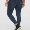 Maternity Inset Panel Skinny Ankle Jeans