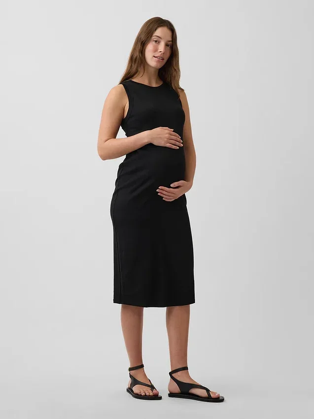 Maternity Knit Tank Dress