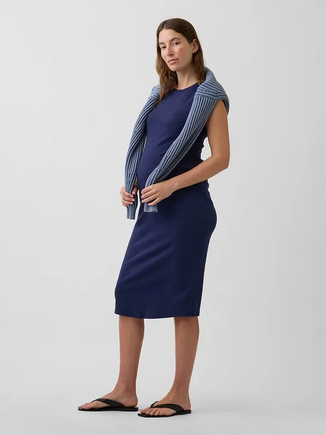 Maternity Knit Tank Dress