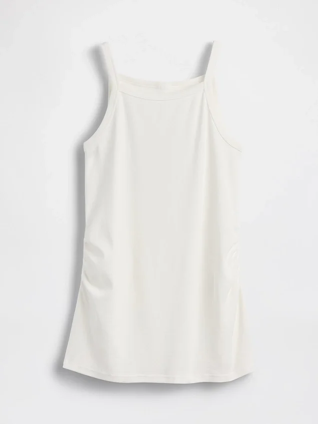 Maternity Modern Apron-Neck Tank Top