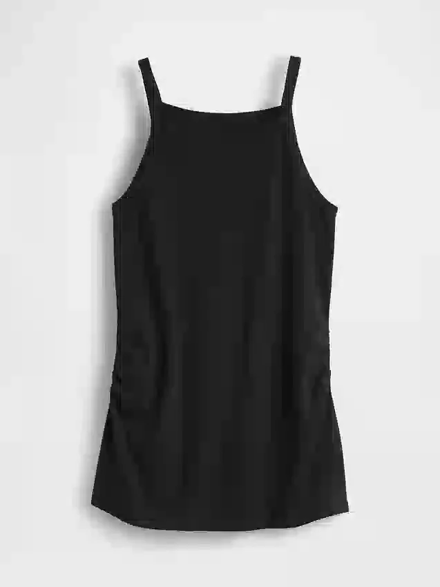 Maternity Modern Apron-Neck Tank Top