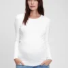 Maternity Modern Crewneck T-Shirt