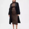 Maternity Modern Mockneck Dress