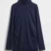 Maternity Modern Turtleneck Shirt