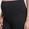 Maternity Recycled Power Full Panel Bike Shorts