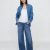 Maternity Ultrasoft Full-Panel Baggy Jeans