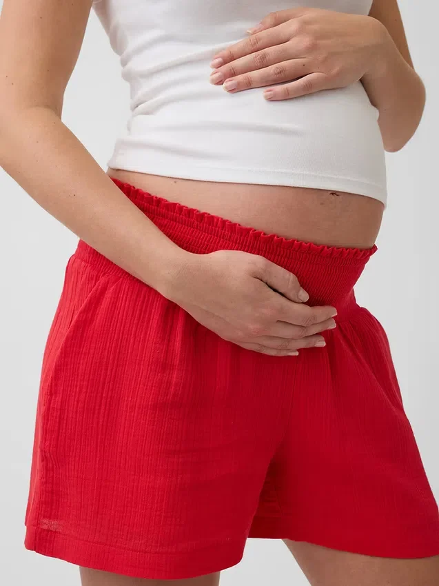 Maternity Under Belly Easy Shorts