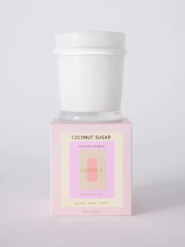 Mersea Coconut Sugar Boxed Candle