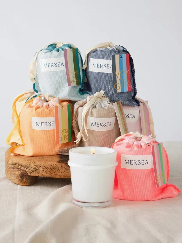 Mersea Coconut Sugar Sandbag Candle