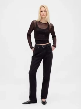 Mesh Crop T-Shirt