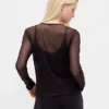 Mesh Crop T-Shirt