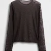 Mesh Crop T-Shirt