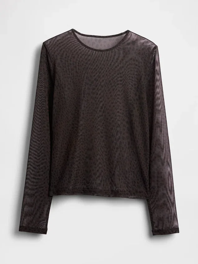Mesh Crop T-Shirt