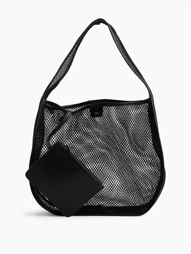 Mesh Hobo Bag