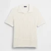 Mesh Polo Sweater