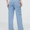Mid Rise '90S Loose Cargo Jeans