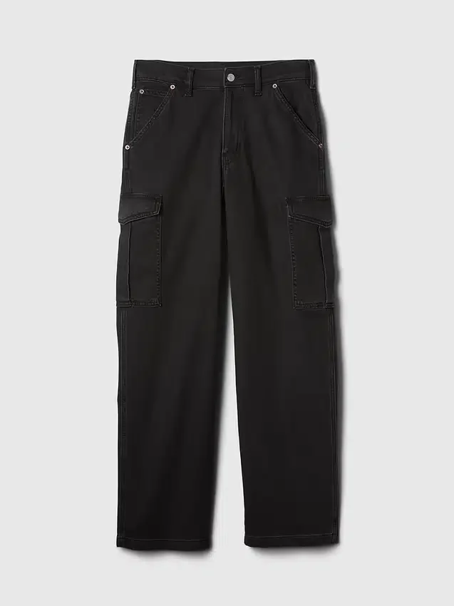 Mid Rise '90S Loose Cargo Jeans