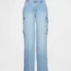 Mid Rise '90S Loose Cargo Jeans