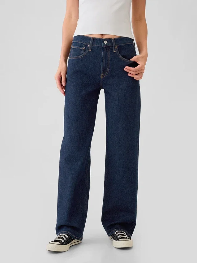 Mid Rise '90S Loose Jeans