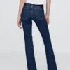 Mid Rise Baby Boot Jeans
