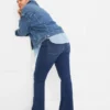 Mid Rise Baby Boot Jeans