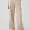 Mid Rise Cargo Baggy Khakis