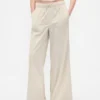 Mid Rise Corduroy Baggy Pants