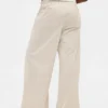 Mid Rise Corduroy Baggy Pants