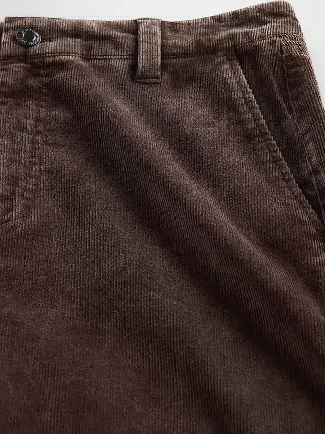 Mid Rise Corduroy Flare Pants