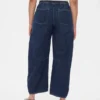 Mid Rise Easy Horseshoe Jeans