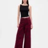 Mid Rise Floral Baggy Jeans