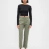 Mid Rise Khakis