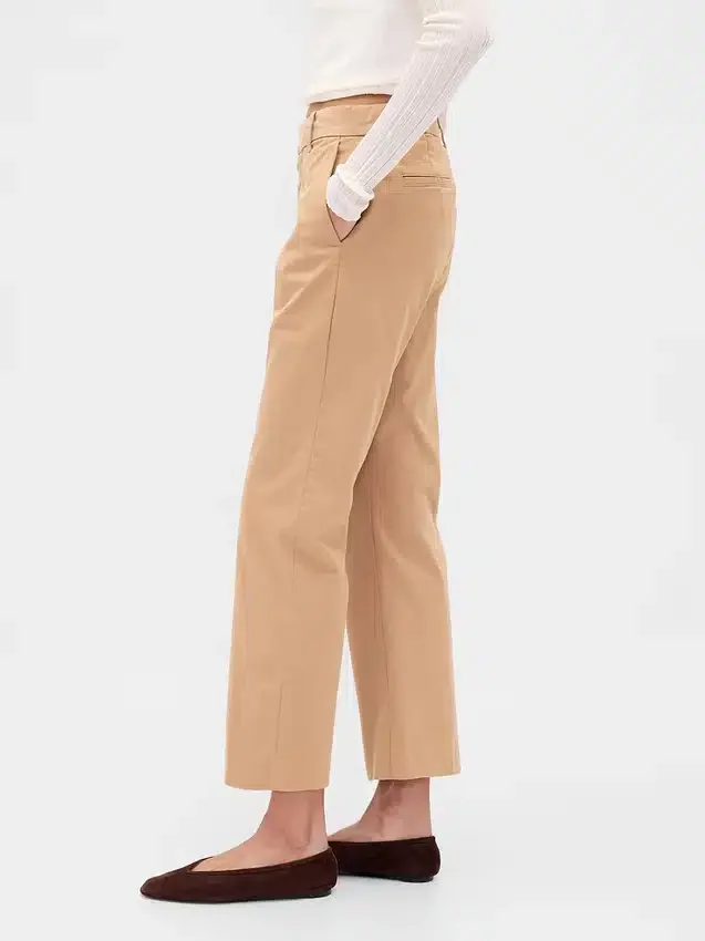 Mid Rise Khakis