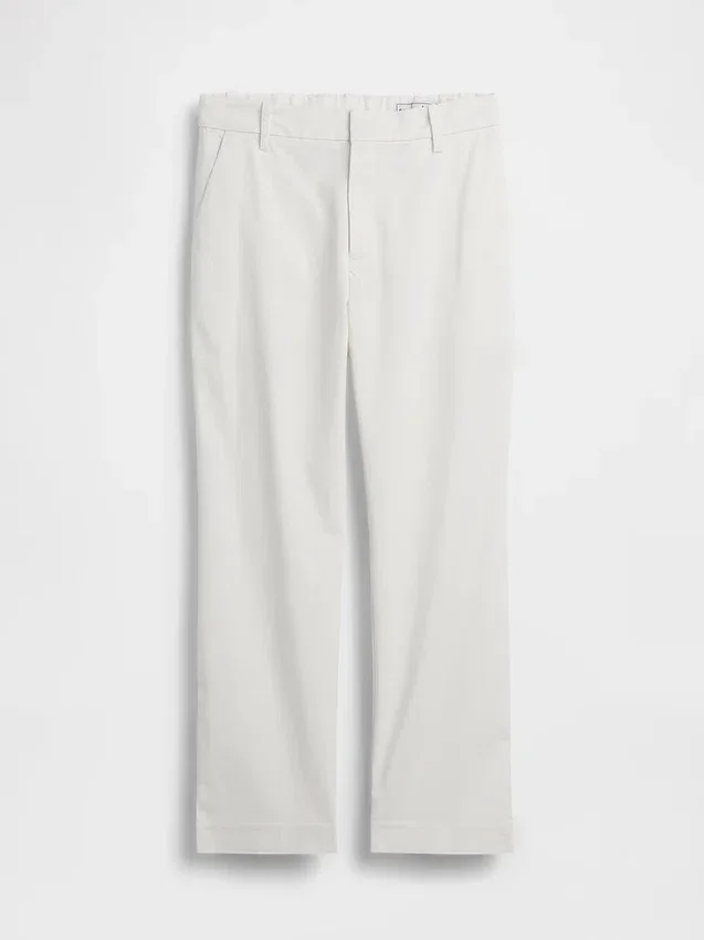 Mid Rise Khakis