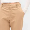 Mid Rise Khakis