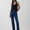Mid Rise Relaxed Boot Jeans