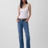 Mid Rise Relaxed Boot Jeans