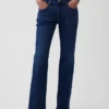 Mid Rise Relaxed Boot Jeans