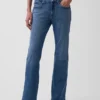 Mid Rise Relaxed Boot Jeans