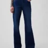 Mid Rise Relaxed Flare Jeans
