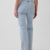 Mid Rise Relaxed Straight Jeans