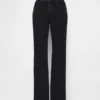 Mid Rise Relaxed Straight Jeans
