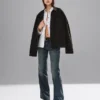 Mid Rise Rigid Relaxed Flare Jeans