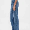 Mid Rise Rigid Relaxed Straight Jeans
