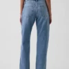 Mid Rise Straight Taper Jeans