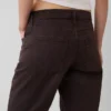 Mid Rise Straight Taper Jeans