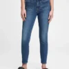 Mid Rise True Skinny Jeans