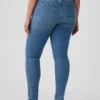 Mid Rise True Skinny Jeans