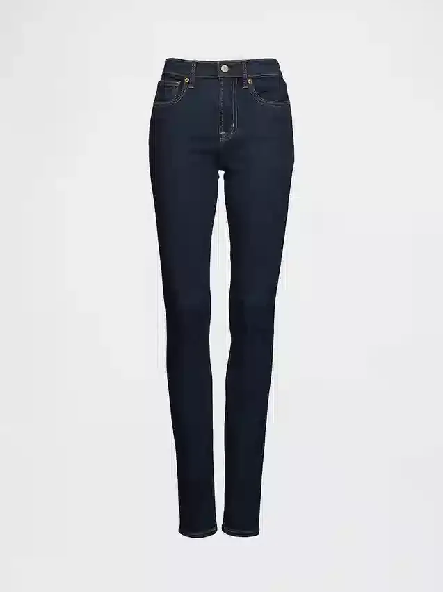 Mid Rise True Skinny Jeans