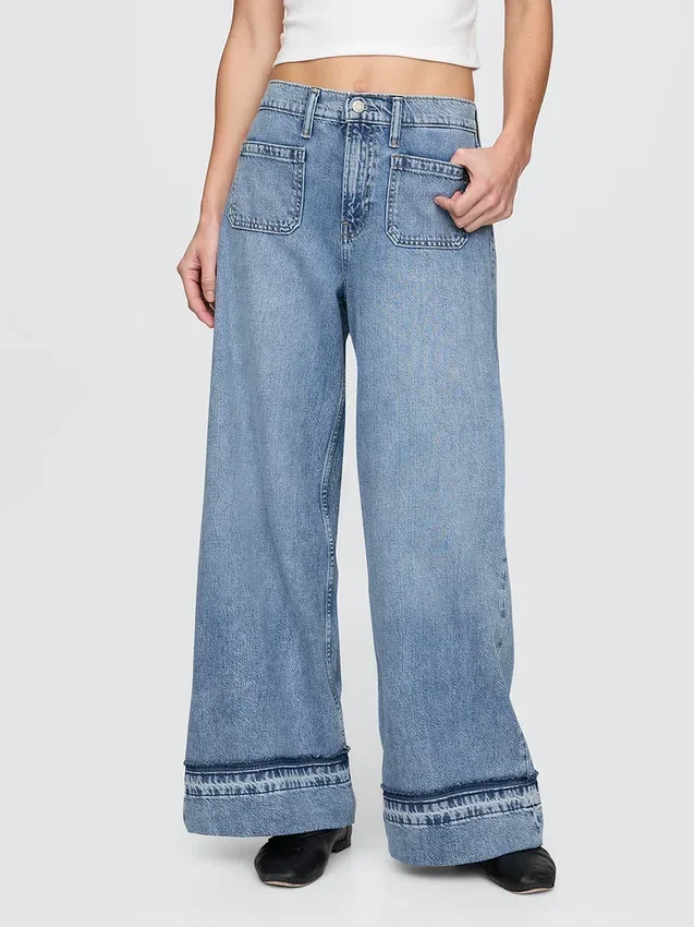 Mid Rise Ultrasoft Baggy Jeans